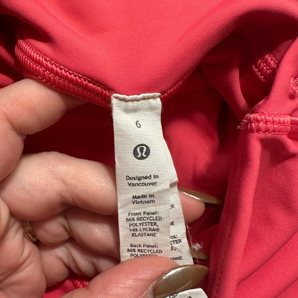 lululemon athletica Women's Pink Athletic Shorts - Picture 8 of 8